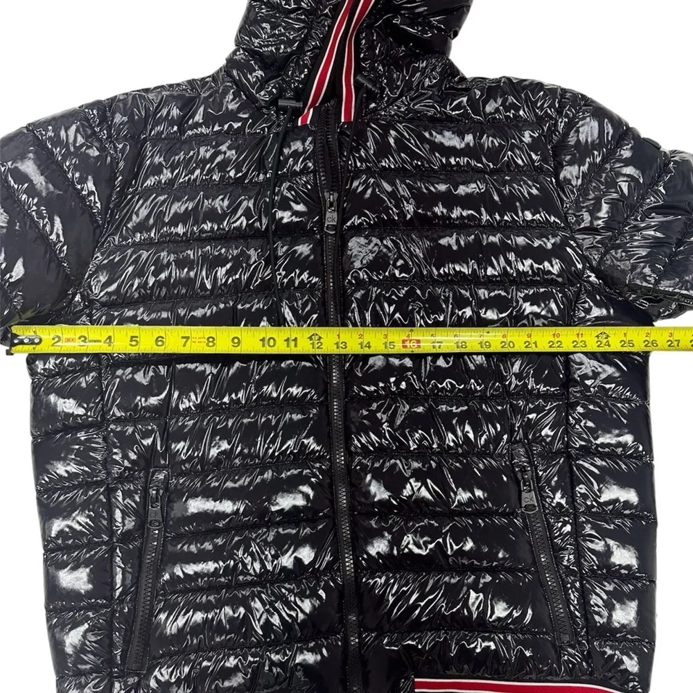 Calvin Klein Men's Hooded Super Shine Puffer Jacket